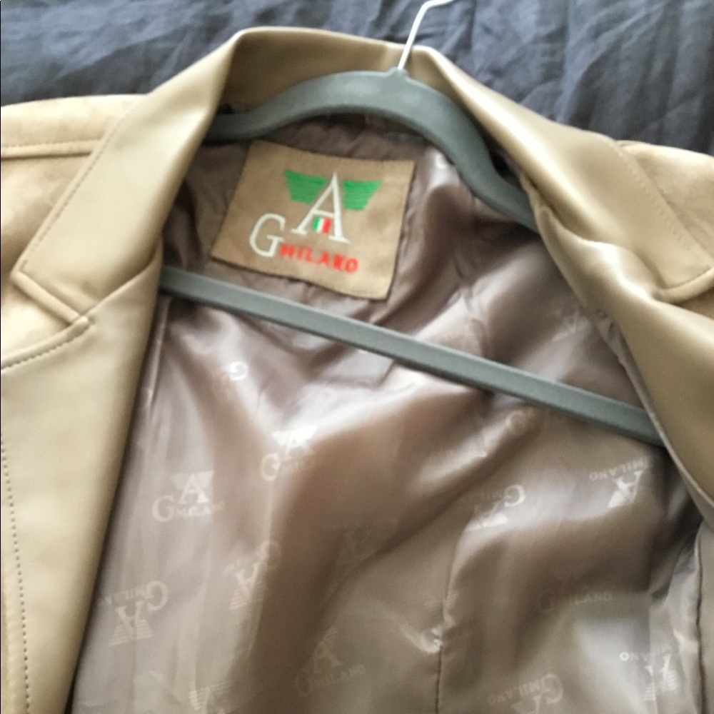 Suede Leather Jacket - image 3